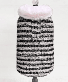 Annabella Dog Coat (Color Option: Cupcake, size: L)