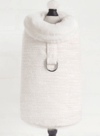 Zha Zha Dog Coat (Color Option: Peach, size: L)