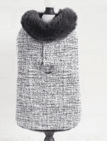 Zha Zha Dog Coat (Color Option: Alloy, size: L)