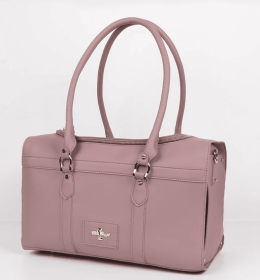 The Grand Voyager Dog Carrier (Color Option: Mauve)