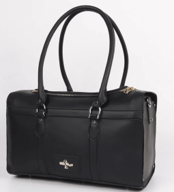 The Grand Voyager Dog Carrier (Color Option: Black)