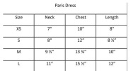 Paris Dog Dress