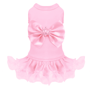 Royal Princess Dog Dress (Color Option: Pink, size: XXS)