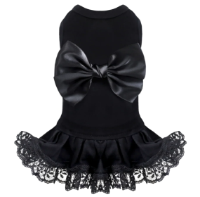 Ballerina Dog Dress Collection (Color Option: Black, size: XXS)